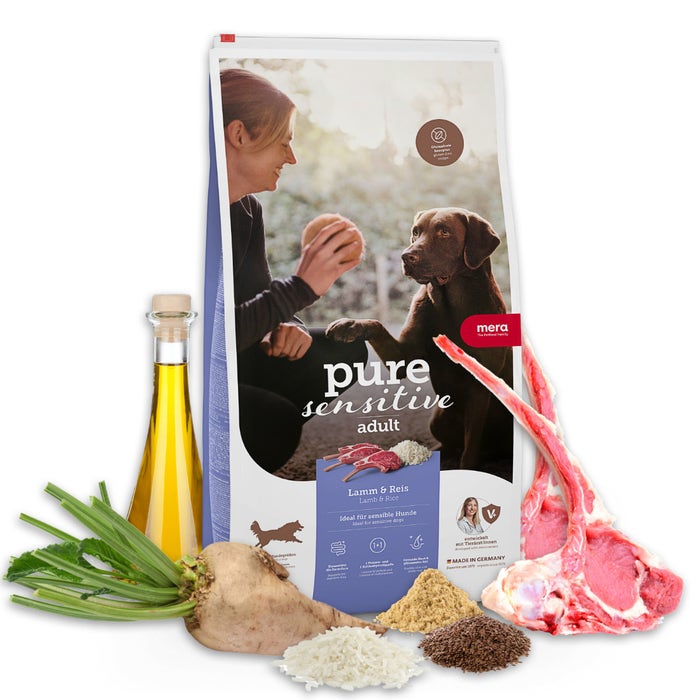 mera_shop_packshots_pure-sensitive-trockenfutter_lamm_reis_zutaten.jpeg